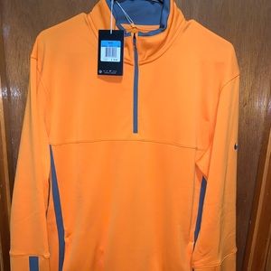 Orange and blue Nike hoodie